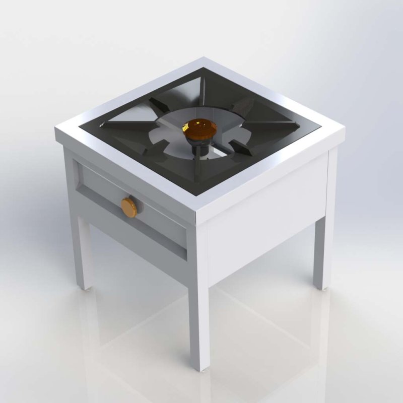 1 BURNER STOCK POT - FREE STANDING COOKING RANGE Kenya